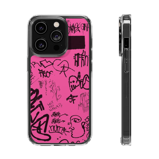 “Pink mix”Clear Cases