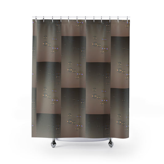 “Bubbles” Shower Curtains