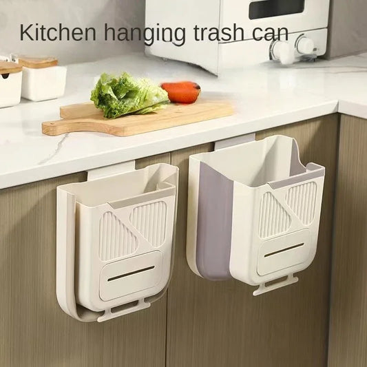 Kitchen Wall Mounted Folding Trash Can